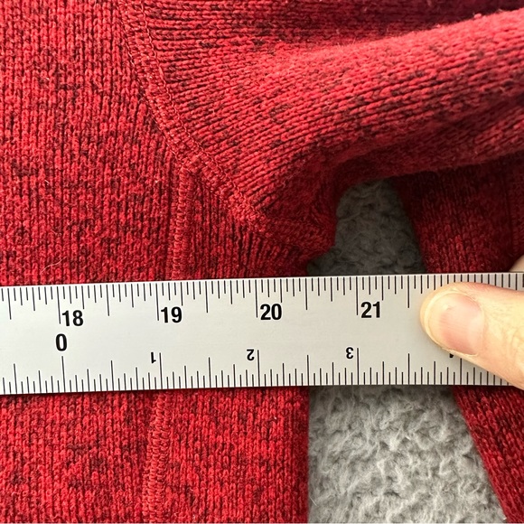 Patagonia Better Sweater 1/4 Zip Long Sleeve Pullover Red 25522 Men's Medium - Picture 8 of 9